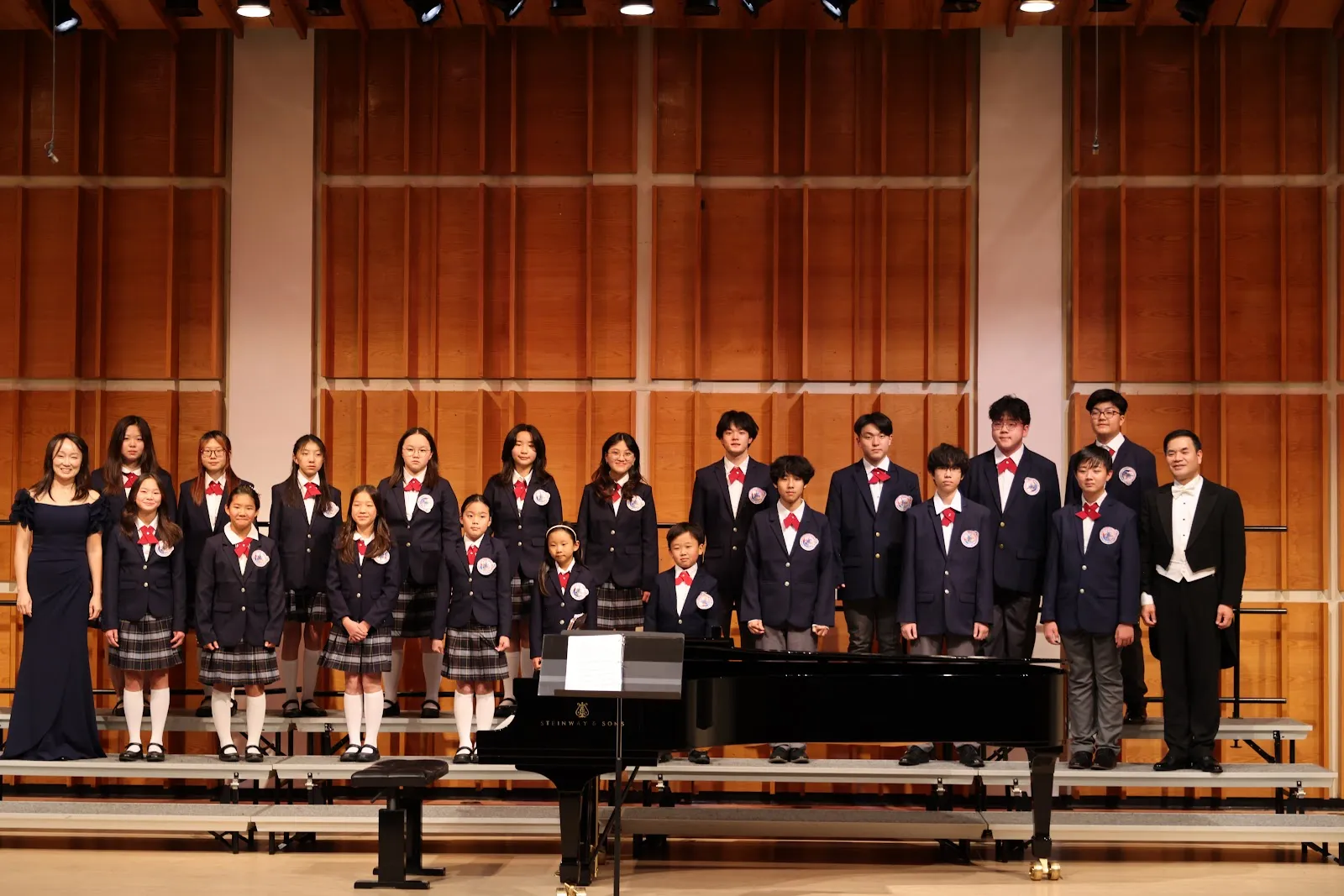 New York Korean American Student Choir ensemble photo